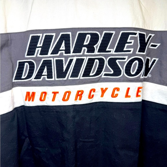 Men's Harley-Davidson Racing Colorblock Shirt - Picture 7 of 9